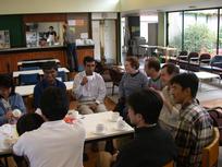 Shinigo Yamasaki leaving tea