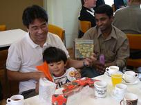 Shinigo Yamasaki leaving tea