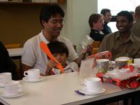 Shinigo Yamasaki leaving tea