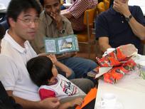 Shinigo Yamasaki leaving tea