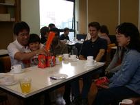 Shinigo Yamasaki leaving tea