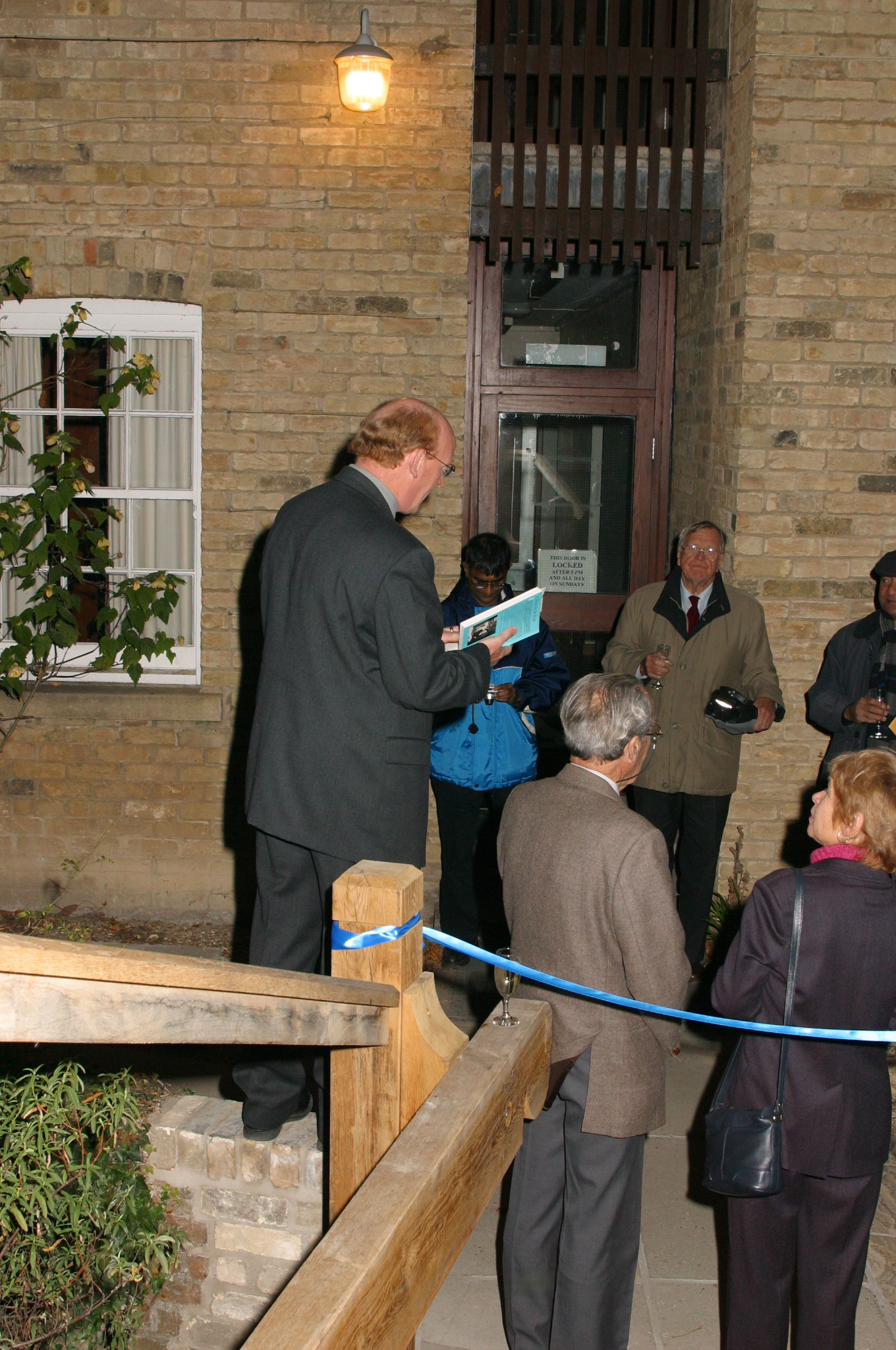 The Master, opening address