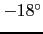 $-18^\circ$
