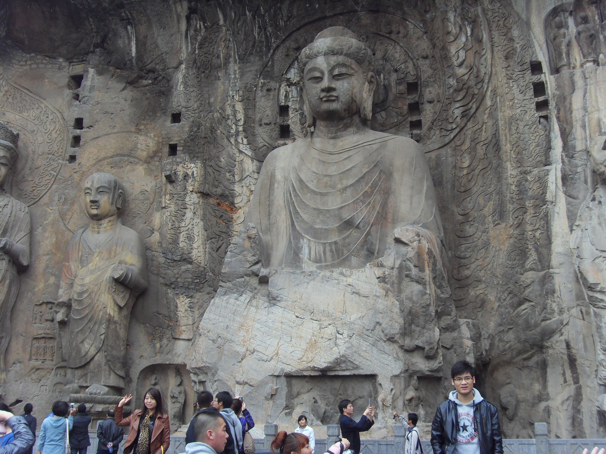Longmen Grottoes, Luoyang, China - 1668