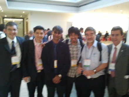 Harry Bhadeshia in Brazil, metallurgy