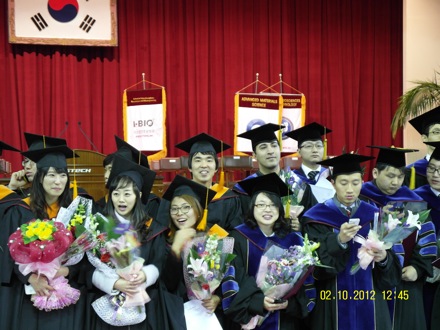 metallurgy, GIFT, POSTECH, Korea, steel, graduation ceremony