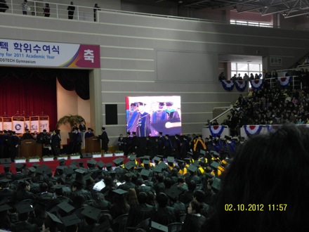metallurgy, GIFT, POSTECH, Korea, steel, graduation ceremony