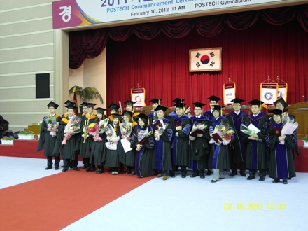 metallurgy, GIFT, POSTECH, Korea, steel, graduation ceremony