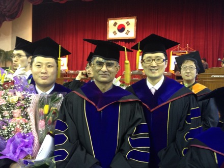 Graduation ceremonies in POSTECH, Pohang, South Korea