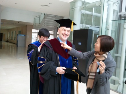 Graduation ceremonies in POSTECH, Pohang, South Korea