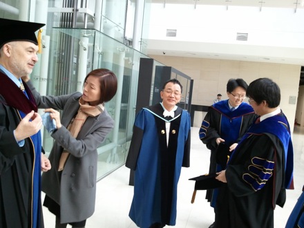Graduation ceremonies in POSTECH, Pohang, South Korea