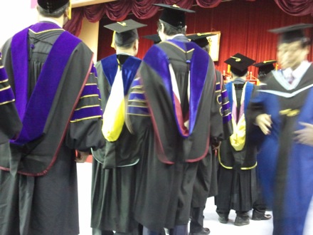 Graduation ceremonies in POSTECH, Pohang, South Korea