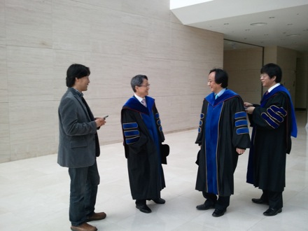 Graduation ceremonies in POSTECH, Pohang, South Korea