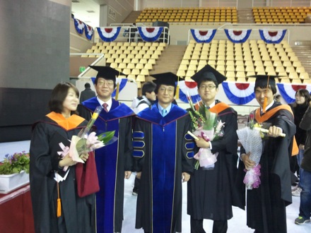 Graduation ceremonies in POSTECH, Pohang, South Korea