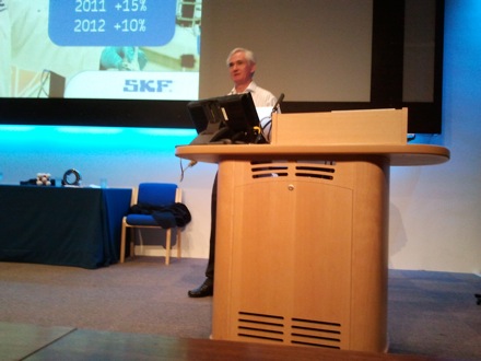 SKF distributors meeting, Alan Begg, Harry Bhadeshia, Pedro Rivera