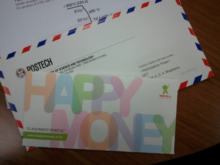 Harry Bhadeshia's award at POSTECH, Venus, Moon, Jupiter, sunshine, Pohang