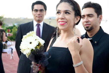 Andrea Sanchez Valencia and Hector Pous