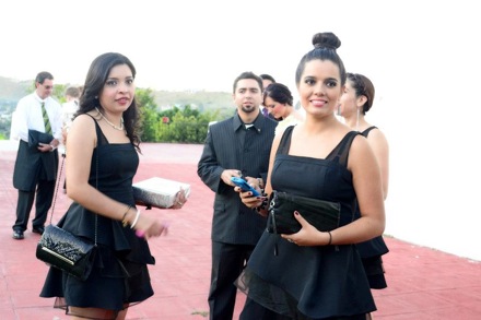 Andrea Sanchez Valencia and Hector Pous