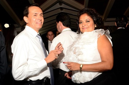 Andrea Sanchez Valencia and Hector Pous