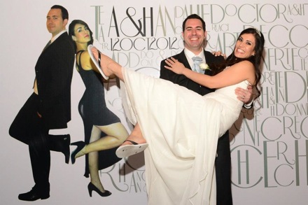 Andrea Sanchez Valencia and Hector Pous