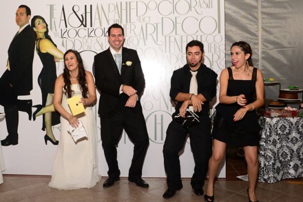 Andrea Sanchez Valencia and Hector Pous