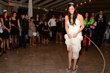 Andrea Sanchez Valencia and Hector Pous