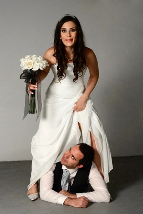 Andrea Sanchez Valencia and Hector Pous