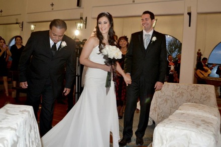 Andrea Sanchez Valencia and Hector Pous