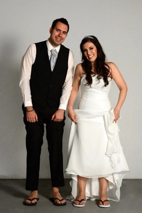 Andrea Sanchez Valencia and Hector Pous