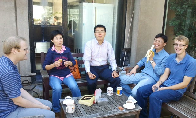 Professor Hua Zhang arrives in Cambridge