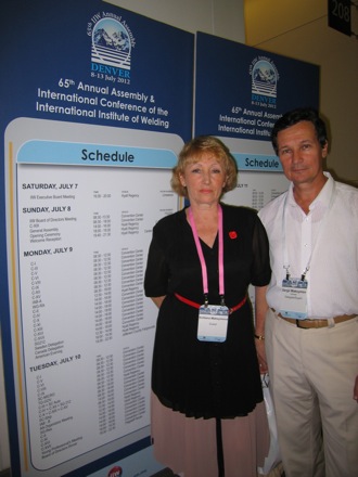 Amir Shirzadi, International Institute of Welding IIW, Denver, Colorado