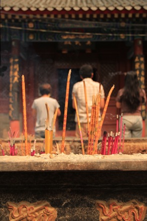 Lucy Fielding in China