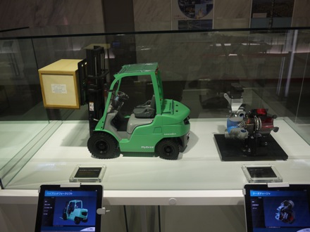 Mathew Peet at Mitsubishi Heavy Industries in Japan, Shinagawa_MSquared_Forklift