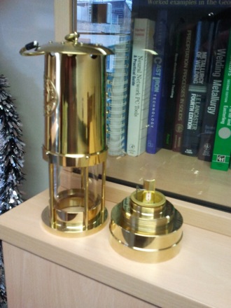 Miners lamp, Sidney Thomas Gilchrist Lecture