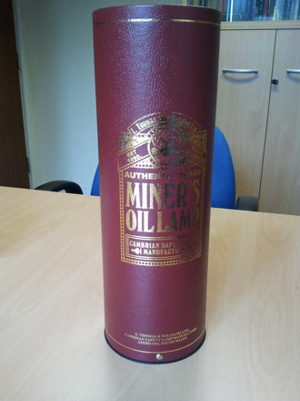 Miners lamp, Sidney Thomas Gilchrist Lecture