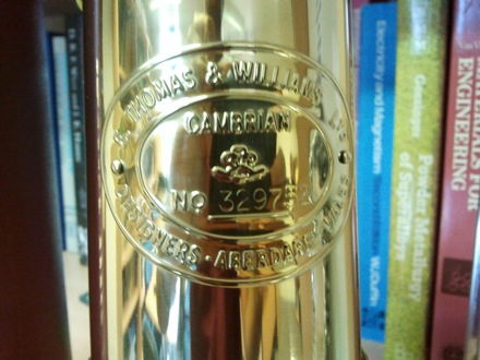 Miners lamp, Sidney Thomas Gilchrist Lecture