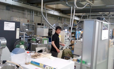 Harry Bhadeshia at NIMS in Japan, 2012