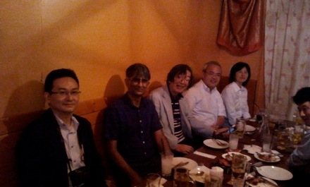 Harry Bhadeshia at NIMS in Japan, 2012