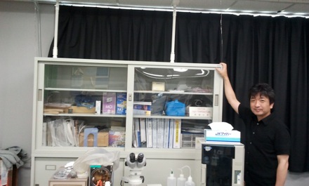 Harry Bhadeshia at NIMS in Japan, 2012