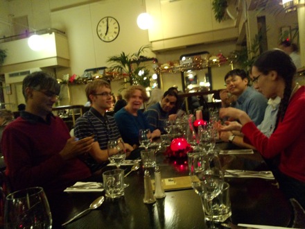 Phase Transformations Group, Christmas Party, 2012