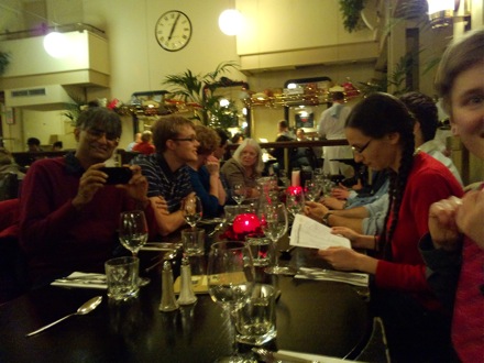 Phase Transformations Group, Christmas Party, 2012