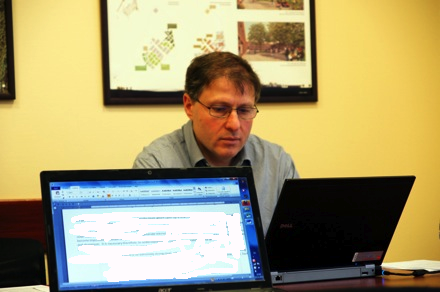 Harry Bhadeshia in Russia, Olga Ushakova, Igor Abrikosov, Sergei Kaloshkin, Tim O'Connor, MISiS, National University of Science and Technology