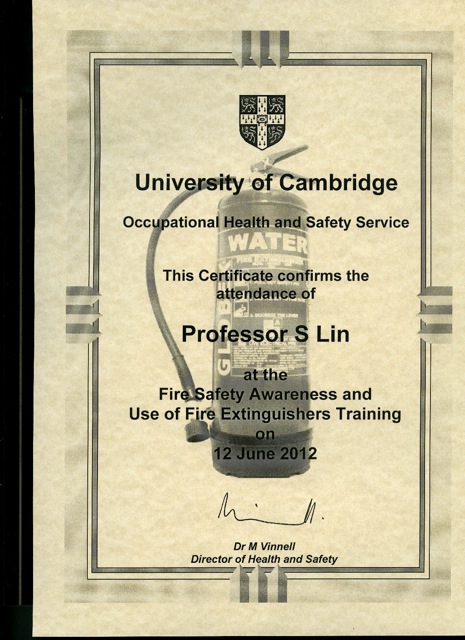 Professor Sanbao Lin, Harbin Institute of Technology