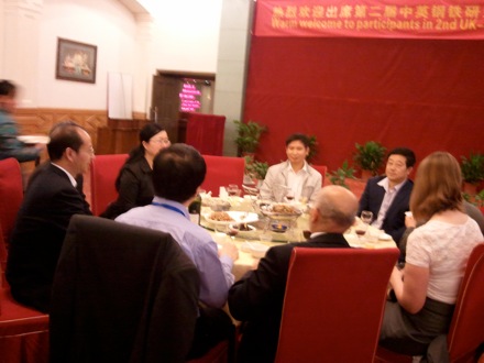 2nd UK-China Steel Symposium, Wuhan, April 2012