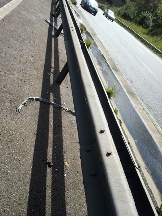 accident on M11 motorway