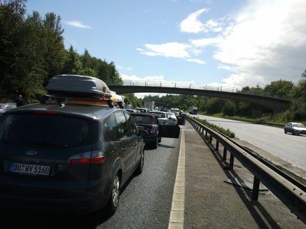 accident on M11 motorway