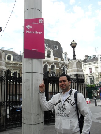 marathon, London 2012, Olympics, Hector Pous