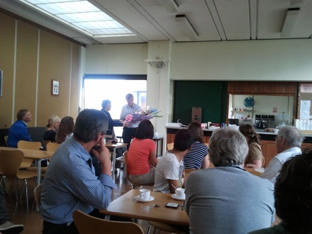 Lucy Fielding, Dawn retiring, Mathew Peet, Torrin MacKay, Sanbao Lin, Steve Ooi, Shinichi Nambu, Hector Pous, Ducklings,Graham Pullan from the Engineering Department, Mathew Peet, Yoshiaki Tsukada (Head of Innovation and Technology at Mitsubishi Heavy Industries, and Hikaru Tashiro from MHI