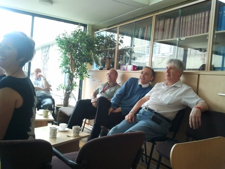 Lucy Fielding, Dawn retiring, Mathew Peet, Torrin MacKay, Sanbao Lin, Steve Ooi, Shinichi Nambu, Hector Pous, Ducklings,Graham Pullan from the Engineering Department, Mathew Peet, Yoshiaki Tsukada (Head of Innovation and Technology at Mitsubishi Heavy Industries, and Hikaru Tashiro from MHI