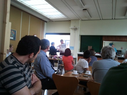 Lucy Fielding, Dawn retiring, Mathew Peet, Torrin MacKay, Sanbao Lin, Steve Ooi, Shinichi Nambu, Hector Pous, Ducklings,Graham Pullan from the Engineering Department, Mathew Peet, Yoshiaki Tsukada (Head of Innovation and Technology at Mitsubishi Heavy Industries, and Hikaru Tashiro from MHI